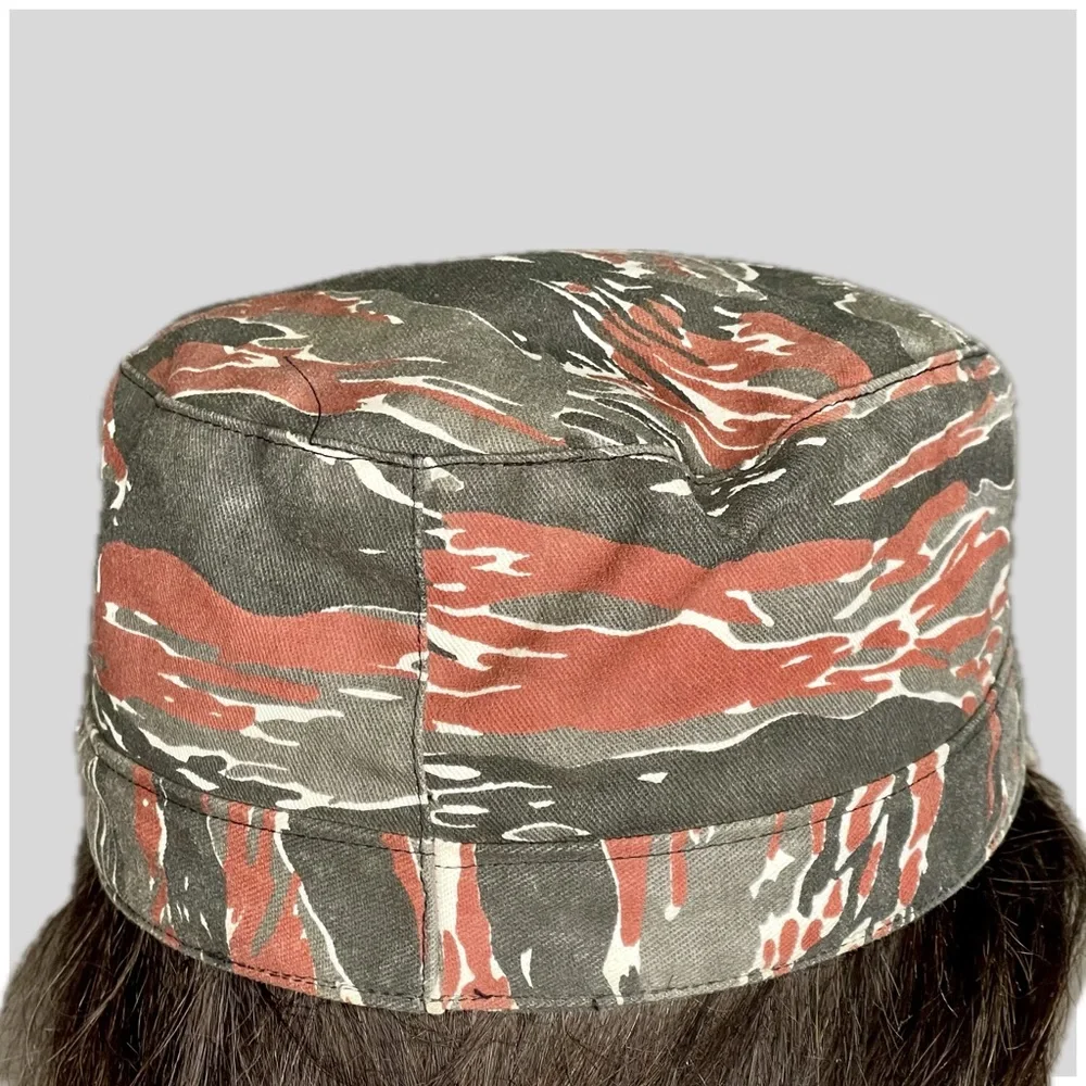 Vintage 90’s Military Issued Camouflage Combat BDU Cap Size 7 ¼
